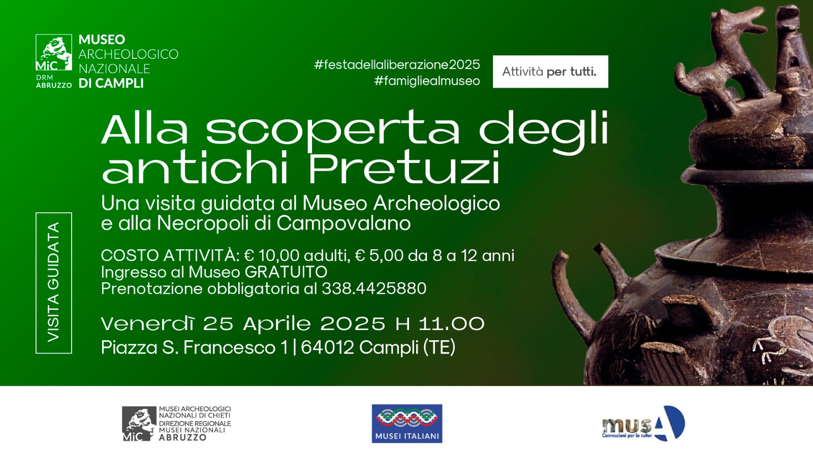 25 Aprile - Museo archeologico nazionale di Campli